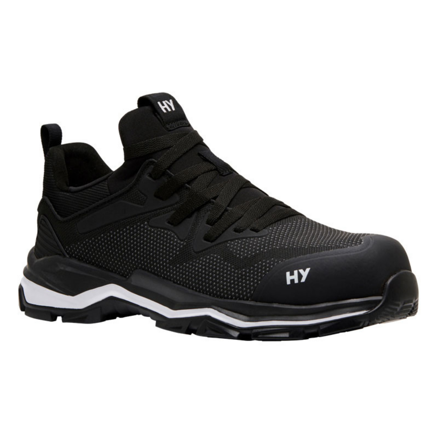 Hard Yakka Men's Icon Lace Up Composite Toe Safety Shoe - Black