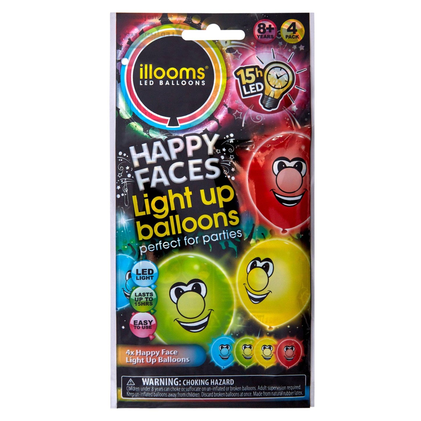 Illooms Mixed Faces 4 Pack Toys SportsPower Geelong