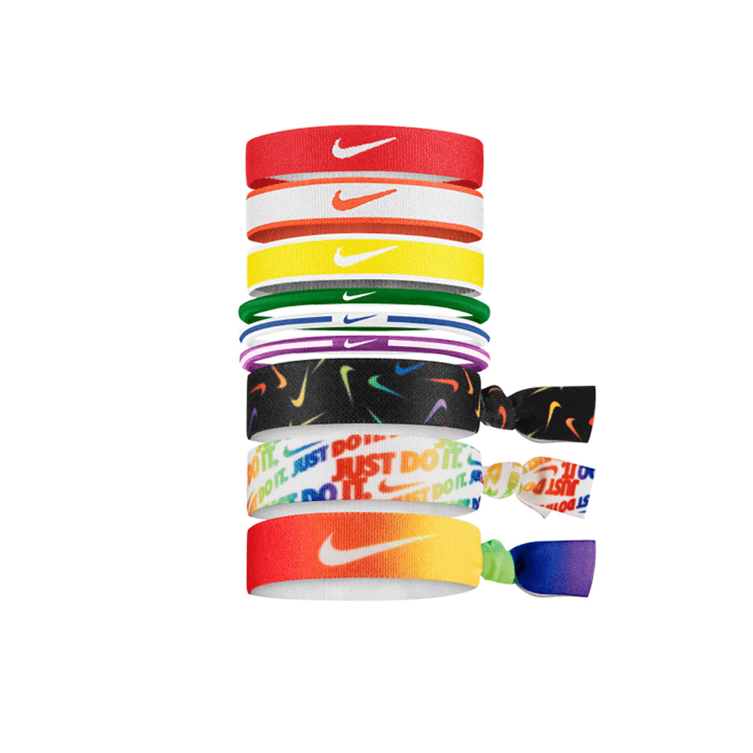 Nike Mixed Ponytail Holder 9Pk