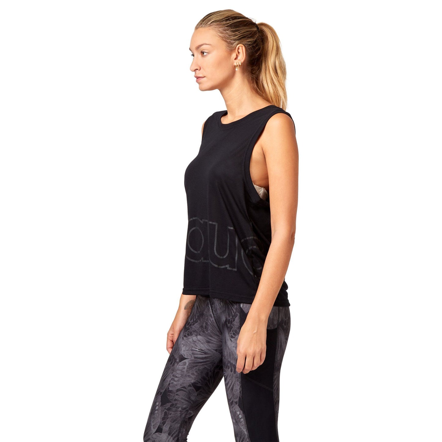 Saucony Band Logo Tank - Black Apparel Saucony (2015000985659)