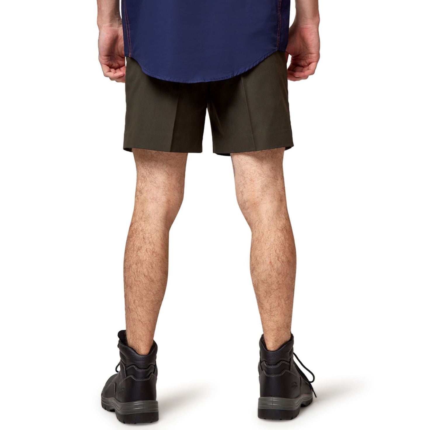 Hard Yakka Permanent Press Pleat Front Short - Green Workwear Hard Yakka