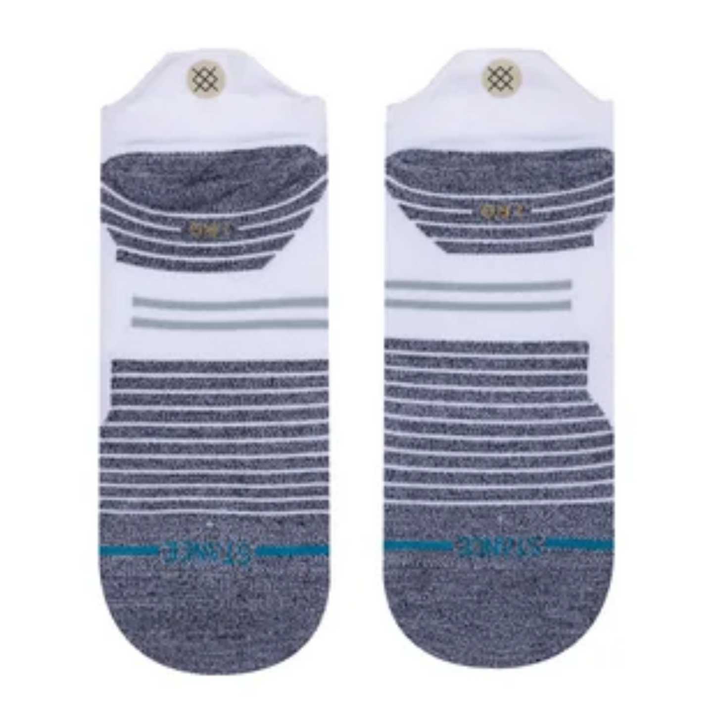 Stance Performance Run Light Tab St Socks - White