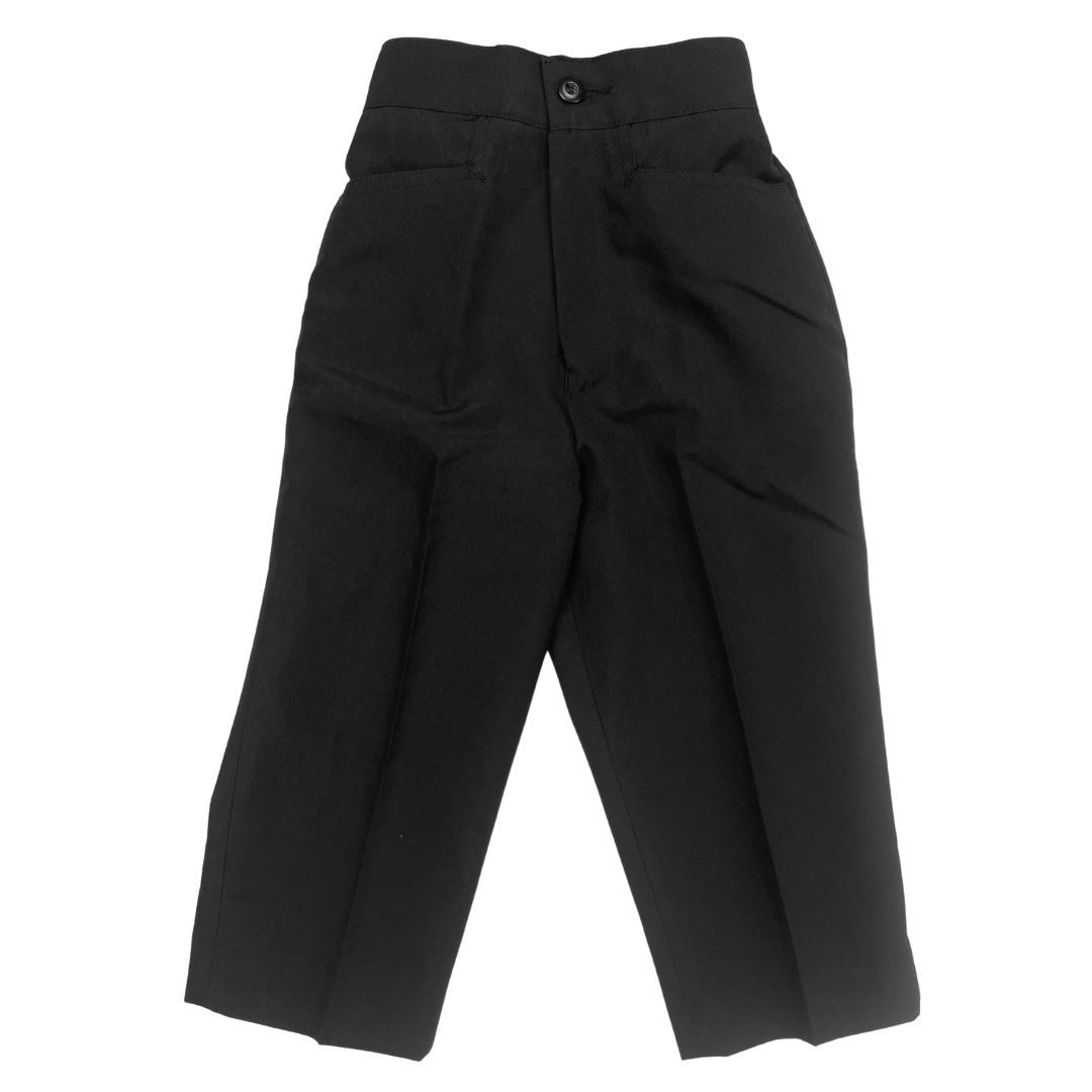Bracks Childrens Long Trousers - Black