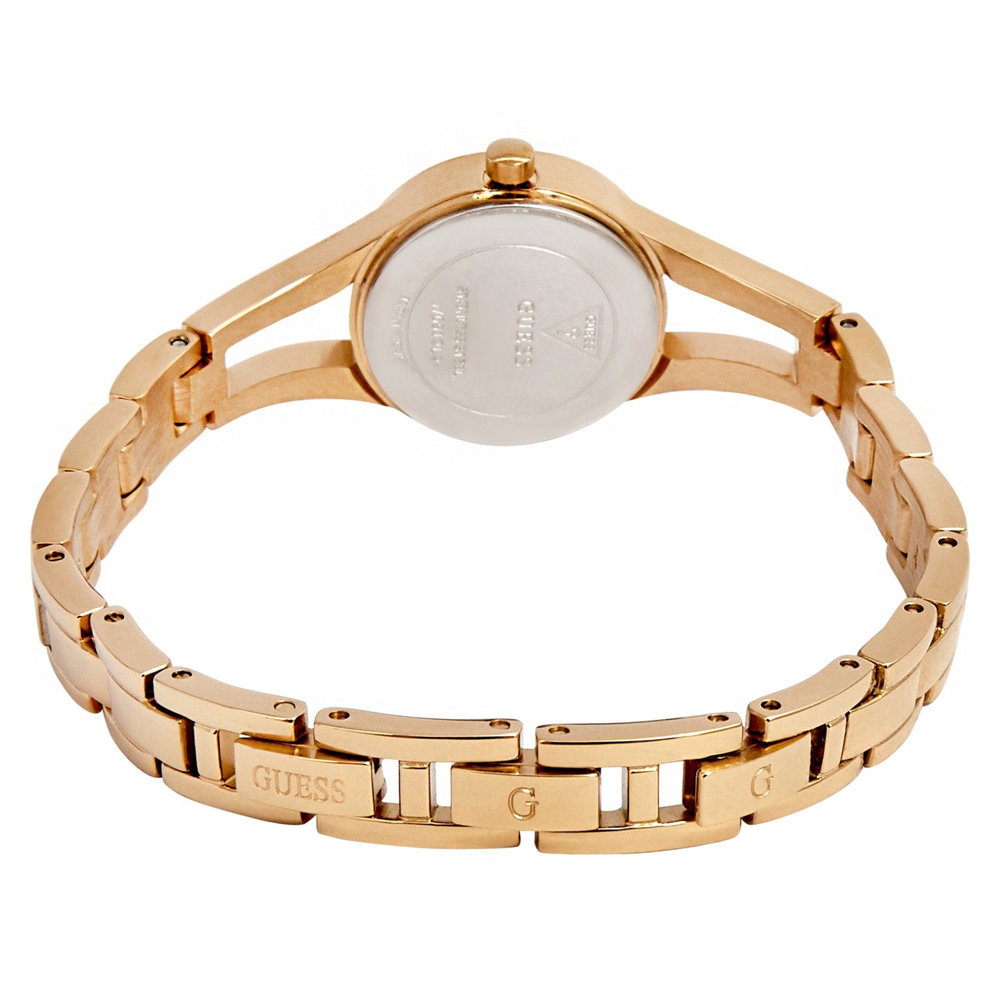 Guess Women's Evie Gold Gold Bracelet Watch Watches Isbister & Co Wholesale