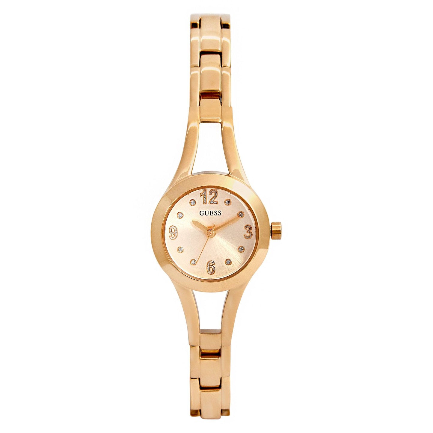 Guess Women's Evie Gold Gold Bracelet Watch Watches Isbister & Co Wholesale