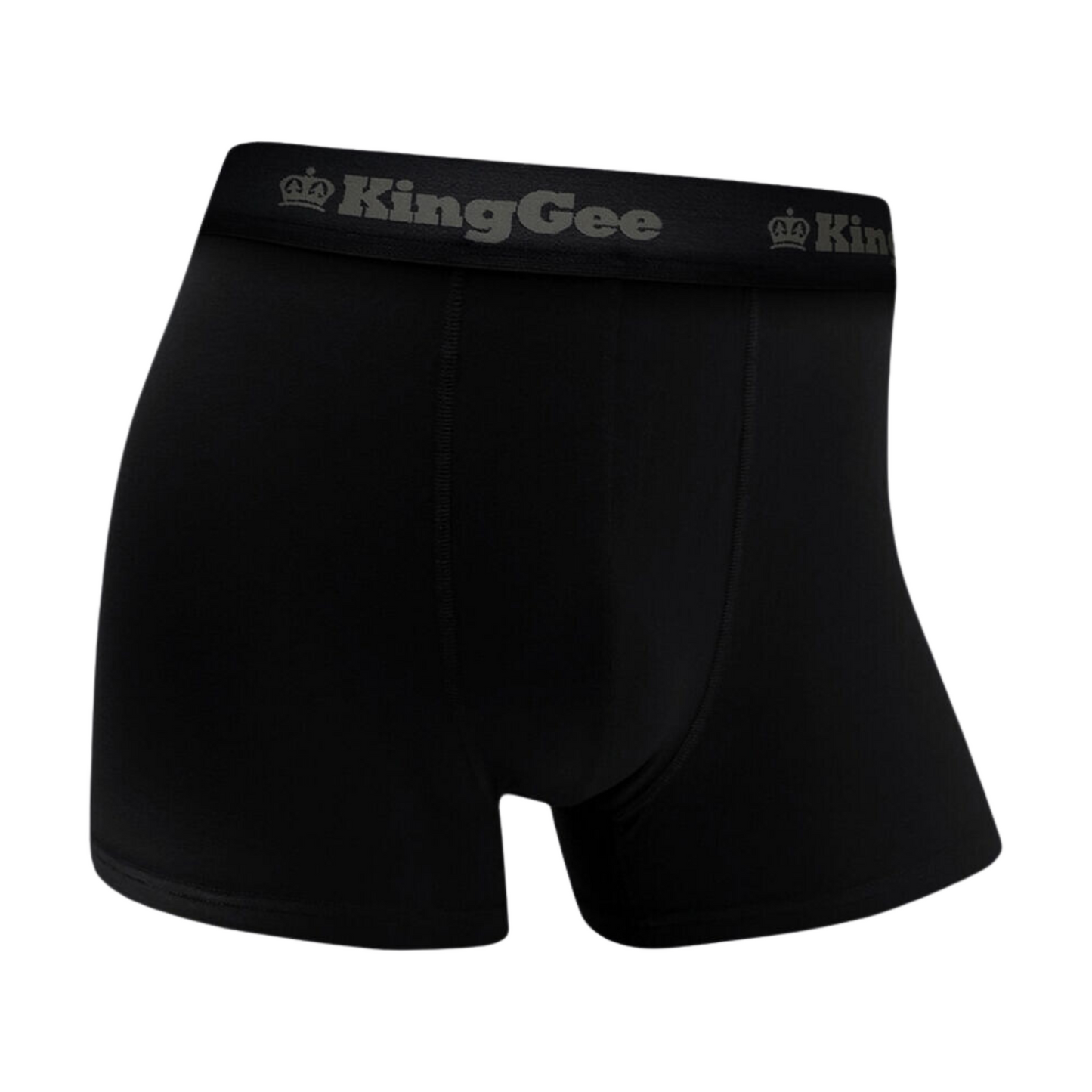 KingGee Bamboo Work Trunks - 3 Pack - Black