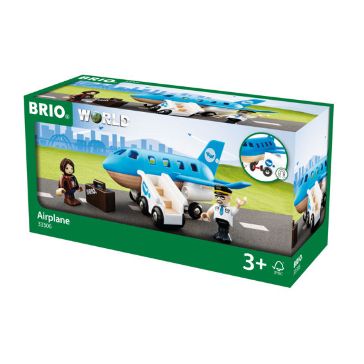 BRIO Vehicle - Airplane, 5 pieces