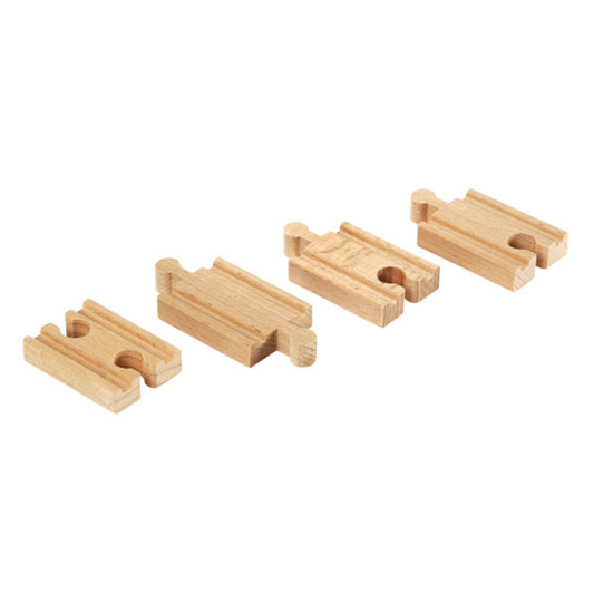 BRIO Tracks - Mini Straight Tracks, 4 pieces