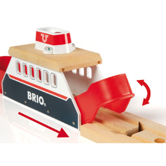 BRIO Vehicle - Ferry Ship, 3 pieces