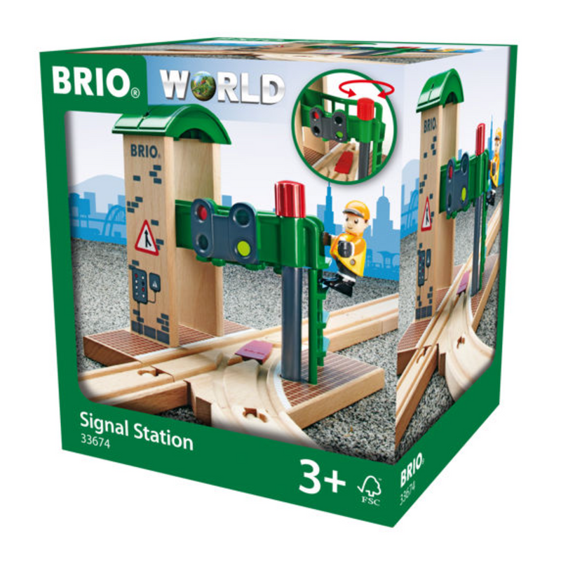 BRIO Destination - Signal Station, 2 pieces