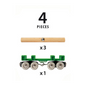 BRIO Vehicle - Lumber Loading Wagon, 4 pieces