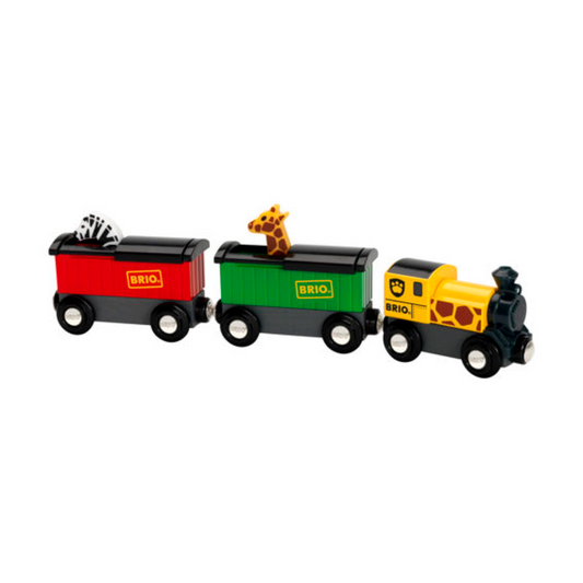 BRIO Train - Safari Train, 3 pieces