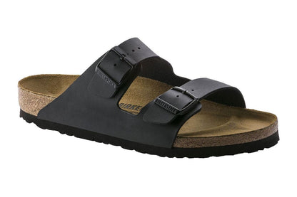 Birkenstock Unisex Arizona Birko-Flor Regular Fit Sandal (Black)