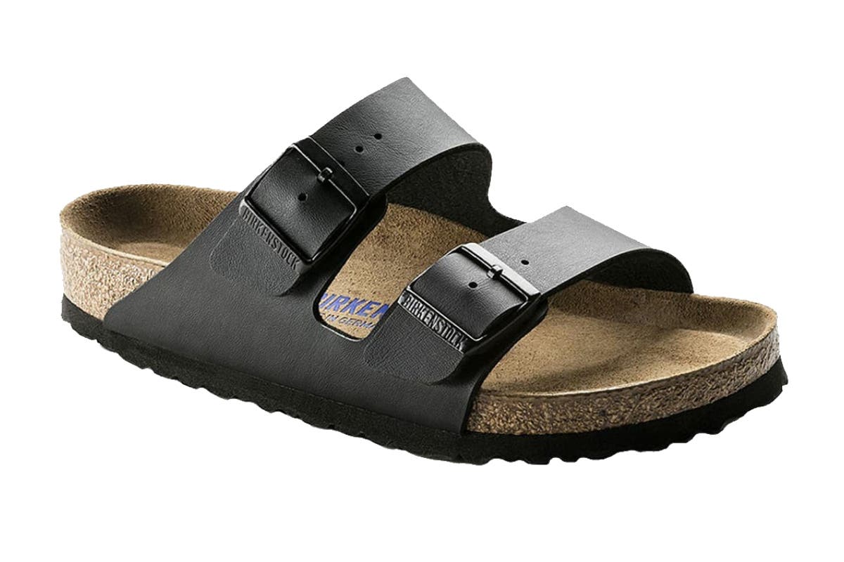 Birkenstock Arizona BF Soft Footbed Regular Fit Sandal (Black)