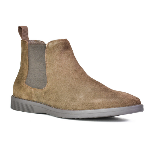 Bata Men's Daniel Suede Casual Pull On Boot - Chocolate