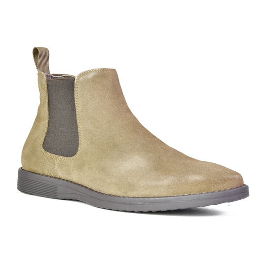 Bata Men's Daniel Suede Casual Pull On Boot - Grey