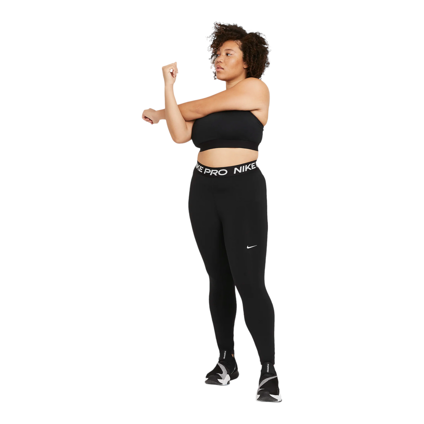 Nike Women's Pro 365 Leggings (Plus Size) - Black