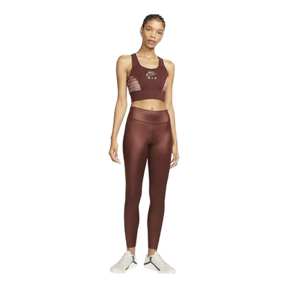 Nike Air Women's Dri-Fit Swoosh Sports Bra - Brown