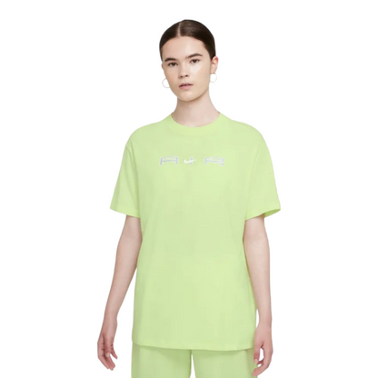 Nike Air Women's  Short Sleeve Boyfriend T-Shirt - Lime