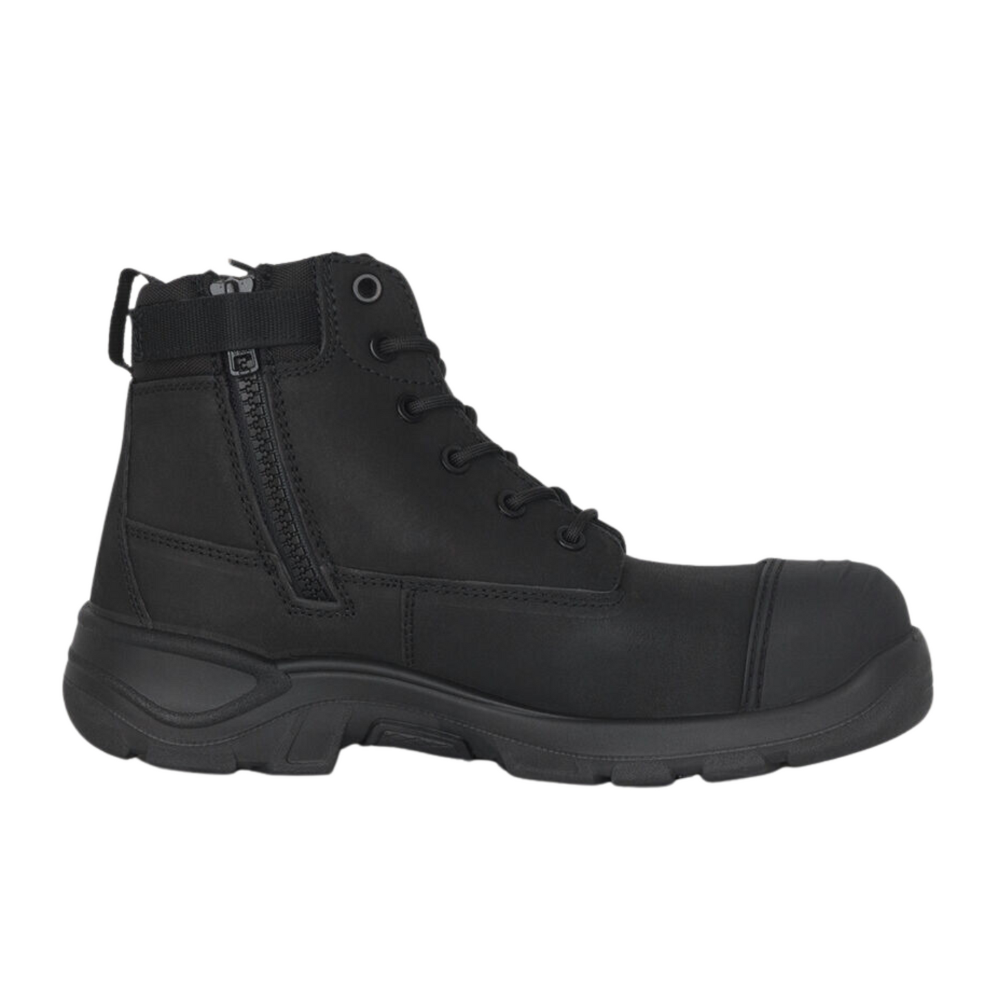 Hard Yakka Men's Toughmaxx 6Z Steel Toe Safety Boot - Black
