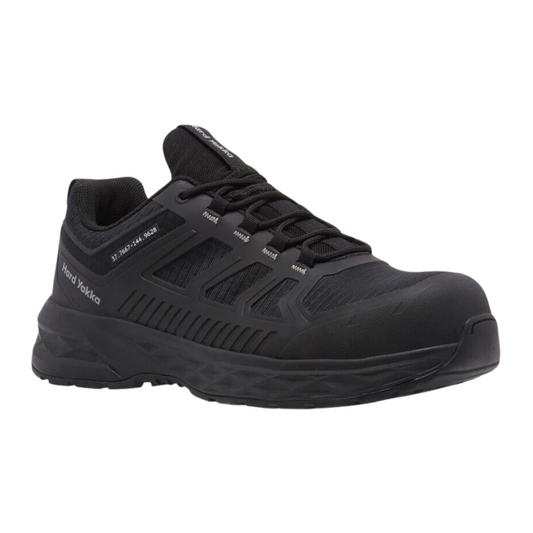 Hard Yakka Men's X Range Low Composite Toe Safety Boot - Black