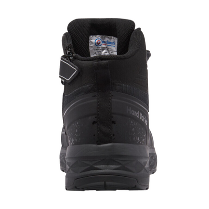 Hard Yakka Men's X Range Mid Composite Toe Saftey Boot - Black