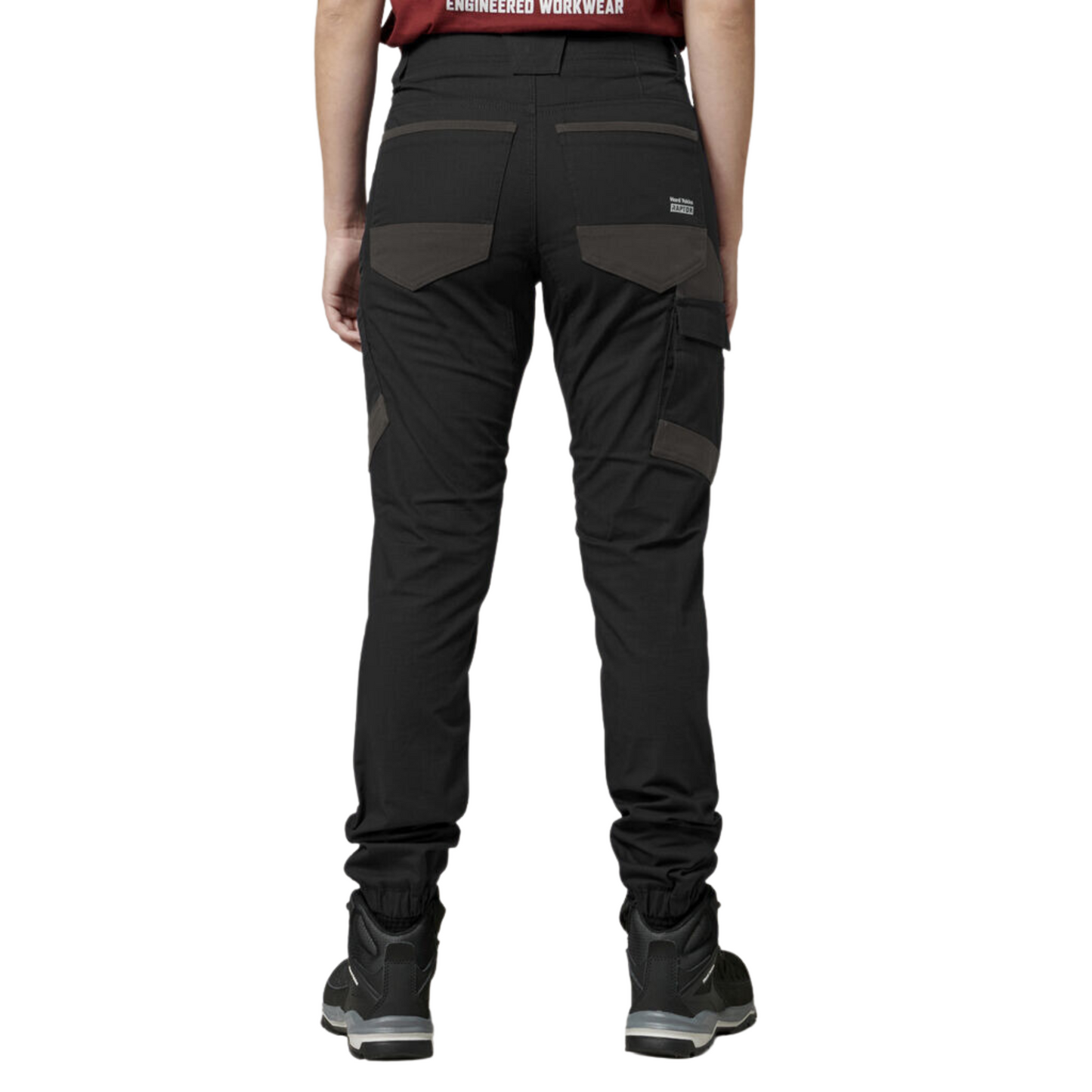 Hard Yakka Women's Raptor Cuff Pant - Black