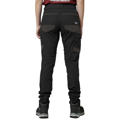 Hard Yakka Women's Raptor Cuff Pant - Black
