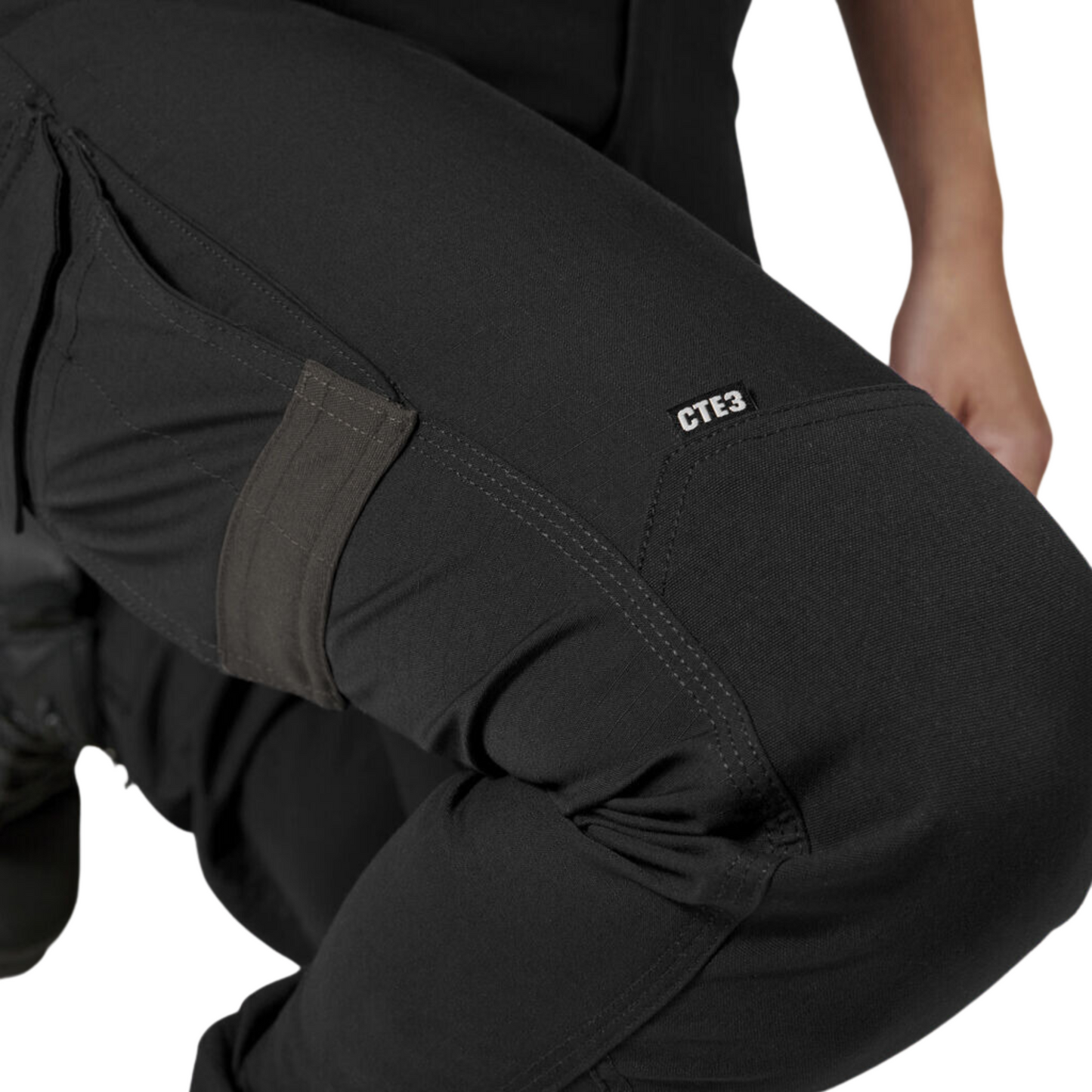 Hard Yakka Women's Raptor Cuff Pant - Black