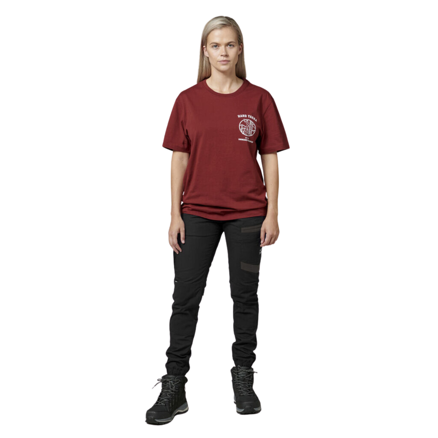 Hard Yakka Women's Raptor Cuff Pant - Black