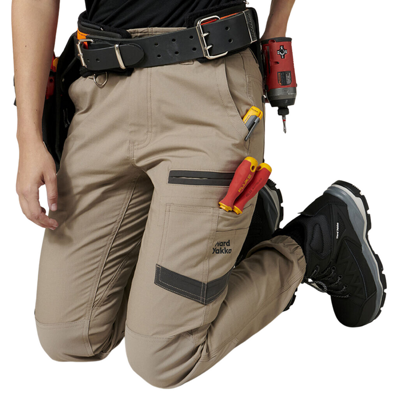 Hard Yakka Women s Raptor Cuff Pant Desert