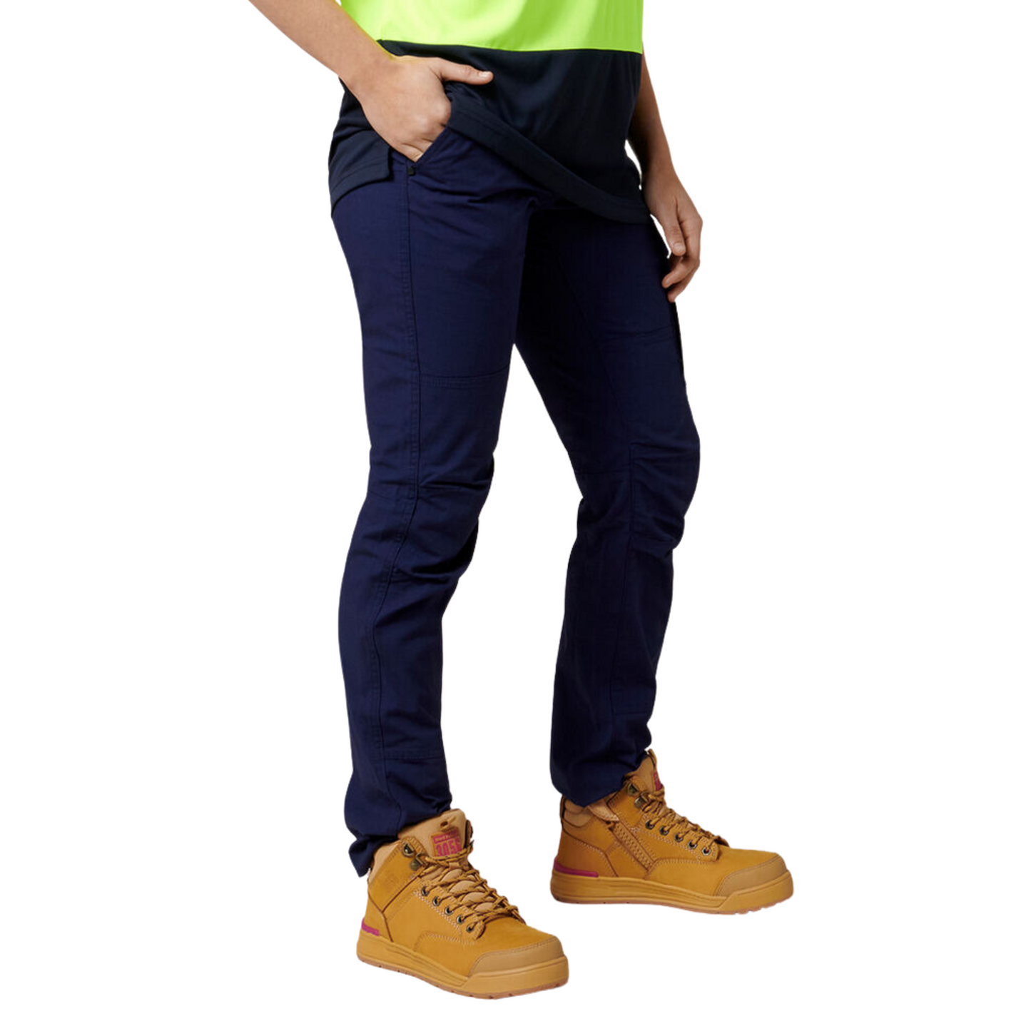 Hard Yakka Women's Ripstop Slim Fit Cargo Pant - Navy
