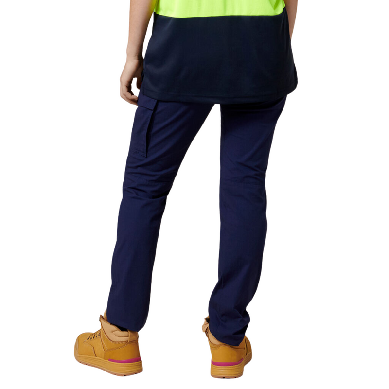 Hard Yakka Women's Ripstop Slim Fit Cargo Pant - Navy