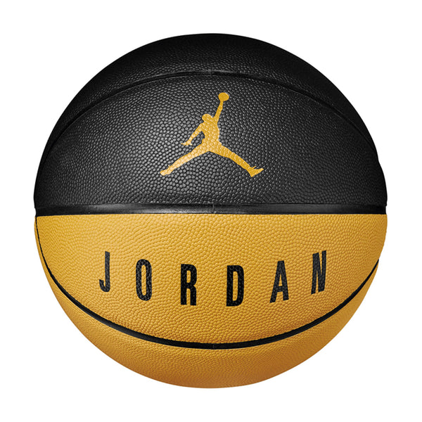 Jordan Ultimate Official Size 7 Basketball - Black/Sanded Gold
