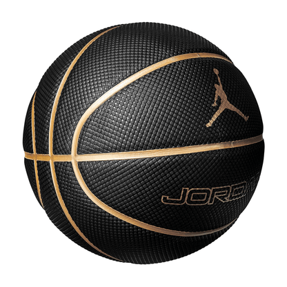 Jordan Legacy Size 7 Basketball - Black/Metallic Gold