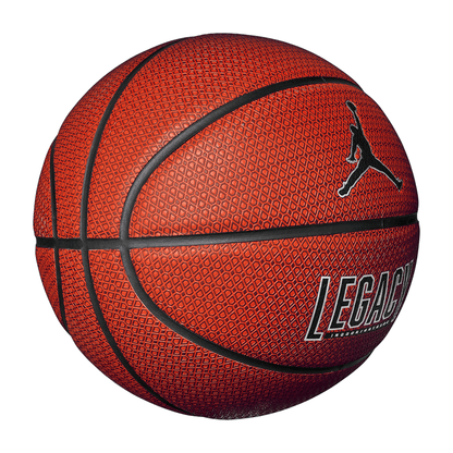 Jordan Legacy Size 7 Basketball - Amber/Black