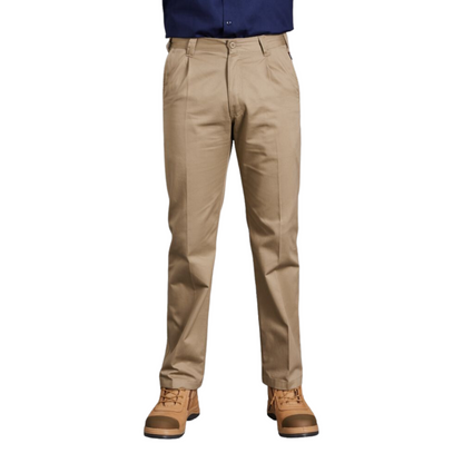 KingGee Men's Originals Steel Tuff Cotton Drill Work Pants - Khaki