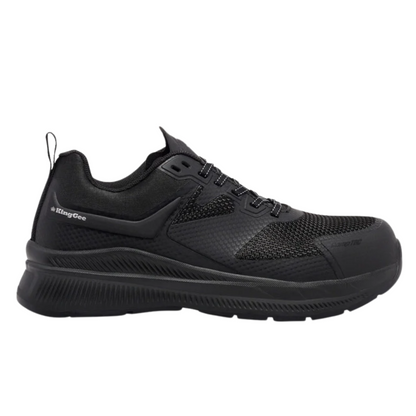 KingGee Women's Hyper-Tec Sport Composite Safety Toe Shoes - Black