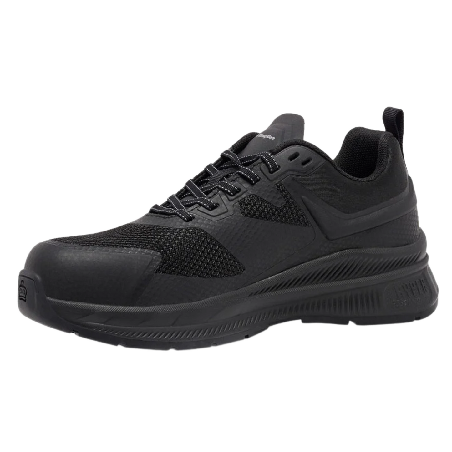 KingGee Women's Hyper-Tec Sport Composite Safety Toe Shoes - Black