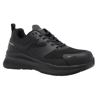 KingGee Women's Hyper-Tec Sport Composite Safety Toe Shoes - Black
