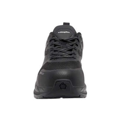 KingGee Women's Hyper-Tec Sport Composite Safety Toe Shoes - Black