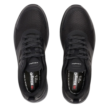 KingGee Women's Hyper-Tec Sport Composite Safety Toe Shoes - Black