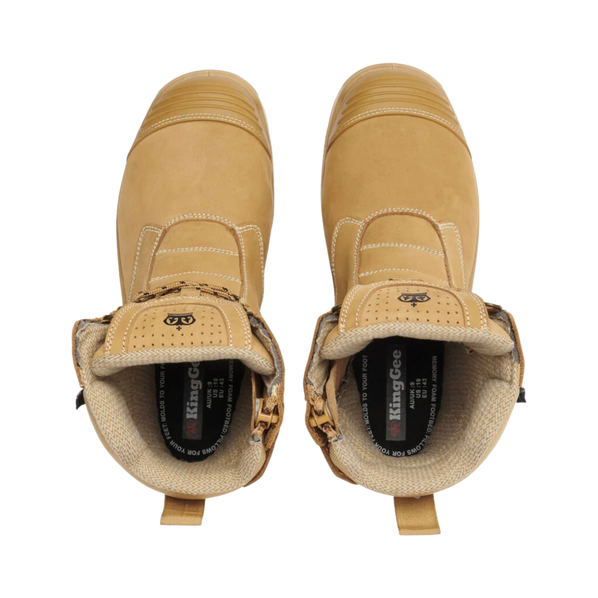 KingGee Men's Bennu Pro 9 Work Boot - Wheat