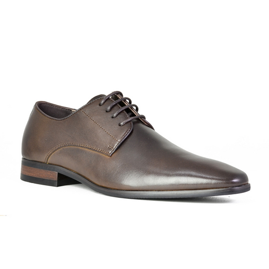 Bata Men's Lachlan Leather Dress Shoe - Chocolate