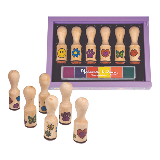 Melissa & Doug - Happy Handle Stamp Set
