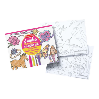 Melissa & Doug - Jumbo Colouring Pad Pink - 27x35cm