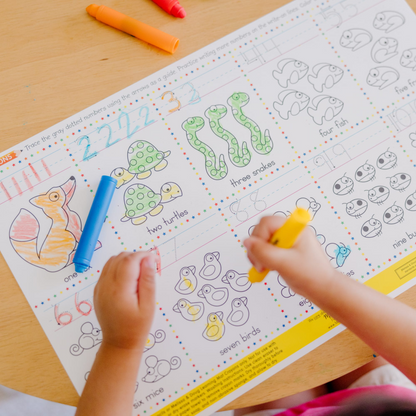 Melissa & Doug - Numbers 1-10 Write-A-Mat Bundle of 6