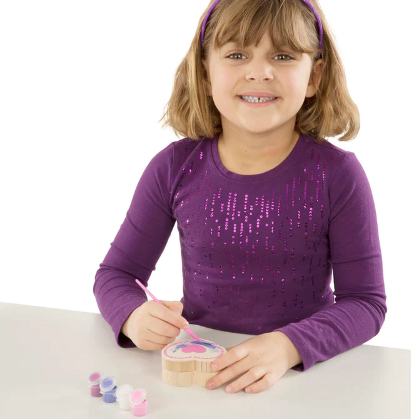 Melissa & Doug - Wooden Heart Box - DYO