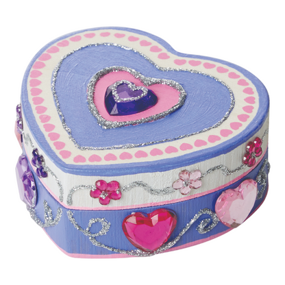 Melissa & Doug - Wooden Heart Box - DYO