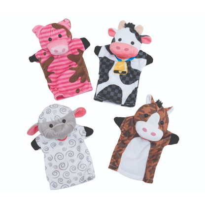 Melissa & Doug - Hand Animal Puppets - Farm
